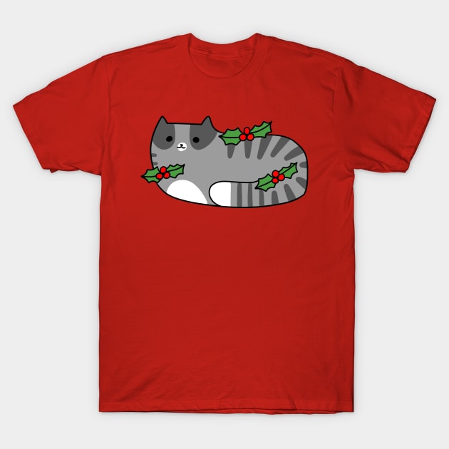 Holly Blue Tabby T-Shirt by saradaboru